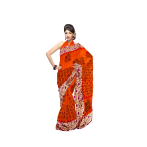 ghsajjbchjasbchjabhjbashc Red Women Saree