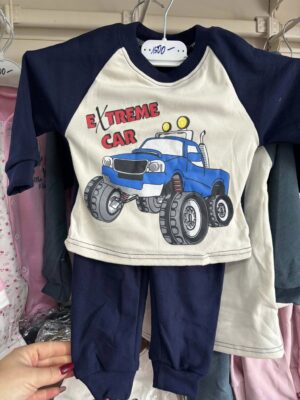 Extrém autós kisfiú szett