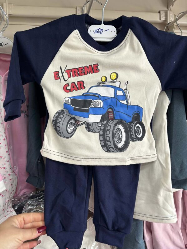 Extrém autós kisfiú szett